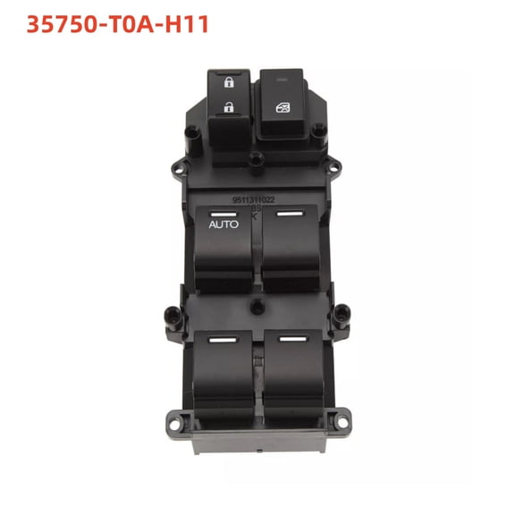 LHD Master Power Window Switch 35750-T0A-H11 For Honda CRV 2014-2017