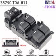 thumbnail image 1 of LHD Master Power Window Switch 35750-T0A-H11 For Honda CRV CR-V 14-17 US, 1 of 12