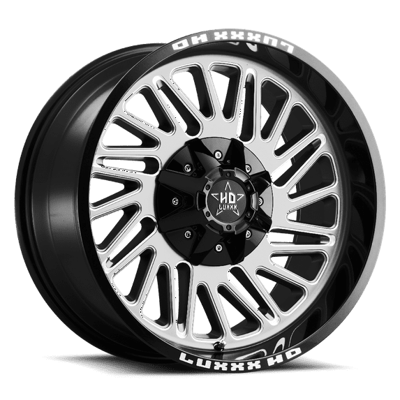 LHD19 20X10 6135/139.7 -18 106.1 Gloss Black Machined Face