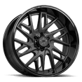 thumbnail image 1 of LHD29 24X12 8X180 -44 125/124.1 Gloss Black Lip Satin Black Face, 1 of 1
