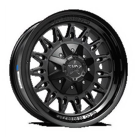 LHD30 17X9 6135/139 +6 106.1 Gloss Black Matte Black Face