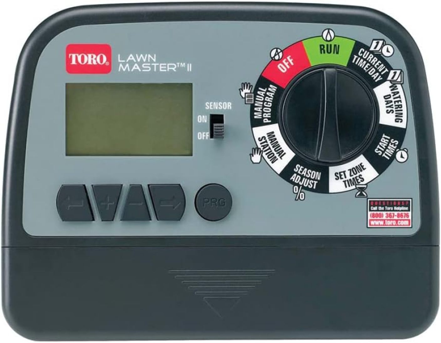 Lanscape Timer LHHP 53805 Lawn Master II 4-Zone Landscape Sprinkler System Water Timer ...
