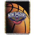 thumbnail image 1 of LHM NBA New Orleans Pelicans Photo Real Tapestry Woven Throw, Blue - 48 x 60 in., 1 of 1