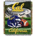 thumbnail image 1 of LHM NCAA Cal Golden Bears Home Field Advantage Woven Tapestry Throw, 48 x 60 in., 1 of 2