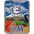 thumbnail image 1 of LHM NCAA Connecticut Huskies Acrylic Tapestry Throw, 48 x 60 in., 1 of 4