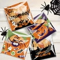 thumbnail image 1 of LHNFT 100pcs Halloween Cookie Bag, Self-Adhesive Halloween Trick or Treat Bags Plastic Halloween Cellophane Candy Bags Halloween Gift Bags for Party Supplies Snack Gift Packing, 1 of 6