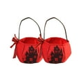 thumbnail image 1 of LHNFT 2 Pcs Halloween Pumpkin Candy Bags Reusable Hand-Held Trick or Treat Candy Bag Gift Cloth Bags for Halloween Party Decorations Supplies, 1 of 6