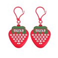 thumbnail image 1 of LHNFT 2 Pcs Pocket Calculator Key Ring Tiny Strawberry Shape Calculator Small Portable Mini Electronic Calculator for Home Students School Supplies, 1 of 5