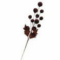 thumbnail image 1 of LHNFT 22 Inch Christmas Tree Picks Velvet Christmas Ornaments Spheres Ball Pick Velvet Branches for Christmas Tree Topper Decorations Home DIY Vase Holiday Crafts Party Home Decor, 1 of 2