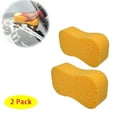 thumbnail image 1 of LHNFT 2PCS Car Wash Sponge, Car Cleaning Large Sponges, All Purpose Sponges for Cleaning, Easy Grip Thick Foam Scrubber, Giant Bone Sponge for Kitchen, Bathroom, Household Clean, 1 of 6