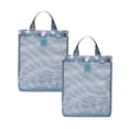 thumbnail image 1 of LHNFT 2pcs Mesh Beach Bag, Lightweight Tote Bag for Women, Swimwear & Shoes Storage Versatile Beach Net Bag for Travel, Beach Vacation Essentials, 1 of 3