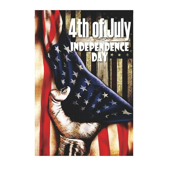LHNFT 4th of July Independence Day Ground Flag - Celebrate with Patriotism and Honor the USA, Perfect for Outdoor Use, Easy Display