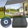 thumbnail image 1 of LHNFT 90% Blackish Green Shade Cloth, 90x200cm Resistant Garden Sun Shade Net, Durable Mesh Shade Tarp with Reinforced Grommets for Greenhouse, Plant, Chicken Coop, Pergola, Canopy, 1 of 4