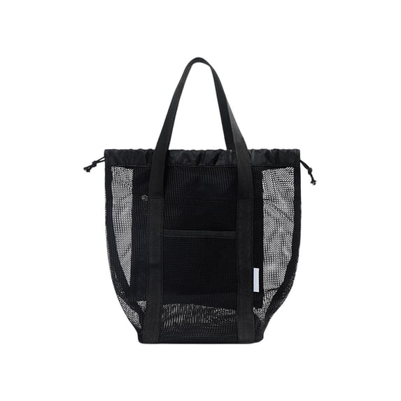 LHNFT Beach Bag, Mesh Tote Bag, Travel Storage Bag Large Capacity Draining Storage Bag Dry Wet Separation