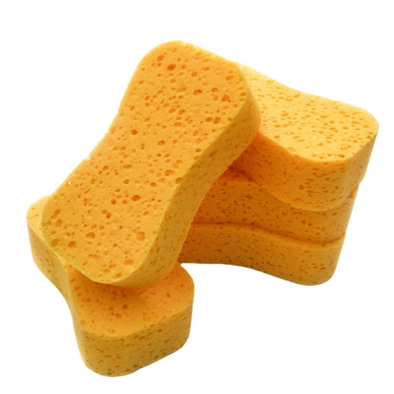 LHNFT Car Wash Sponge, Car Cleaning Large Sponges, Easy Grip Thick Foam Scrubber, Giant Bone Sponge for Kitchen, Bathroom, Household Cleaning
