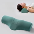 thumbnail image 1 of LHNFT Cervical Neck Pillow for Sleeping, Neck Pillow for Neck Pain Relief, Ergonomic Design with Cervical Spine Support. Neck Support Pillow Suitable for Both Back and Side Sleeping, 1 of 6