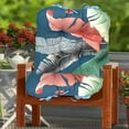 thumbnail image 1 of LHNFT Chaise Lounge Cushion Recliner Rocking Chair Pad Sofa Mat Rocking Chair Cushion Pad 2 Pieces Back Seat Sets with Non-Slip Ties Comfortable Soft Patio for Indoor Outdoor, 1 of 6