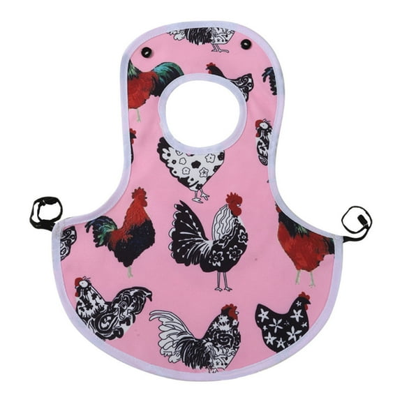 LHNFT Chicken Saddle for Hens,Hen Saddle Apron,Waterproof Chicken Saddle with Adjustable Straps,Hen Apron Poultry Protector Wing Back Protector Print Feather Protective Jacket