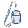 thumbnail image 1 of LHNFT Clear Sling Bag Clear Fanny Pack Cross Body Bag for Women Men Transparent Chest Bag Crossbody Bag Purses with Adjustable Guitar Straps for Sports, Events, Concerts, 1 of 2
