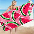 thumbnail image 1 of LHNFT Cute Fruit Beach Towel 27”x55” Microfiber Sandproof Lightweight Towel for Women Kids, Swim Pool Towels Beach Towel Bath Towel, 1 of 9