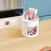LHNFT Desk Organizer, Cute Pen Holder for Desk, Pencil Pen Organizer for Classroom Must Haves, Art Supply Storage Box Caddy for Office, Home