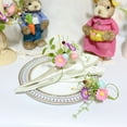 thumbnail image 1 of LHNFT Easter Eggs Napkin Rings Set of 4, Rattan Napkin Ring, Handmade Pastel Eggs Napkin Ring Holders, Farmhouse Napkin Rings for Easter Decor Dinner Weddings Parties, 1 of 9