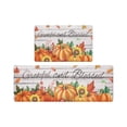 thumbnail image 1 of LHNFT Fall Decorations for Home, Fall Kitchen Rugs Set of 2, Autumn Pumpkin Truck Kitchen Mats Decor 16x24-16x47 Inch, 1 of 6