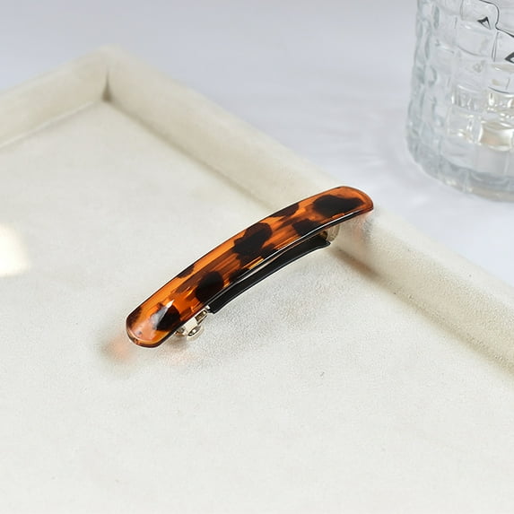 LHNFT Hair Barrettes for Women, 12 Colors Thick Medium Hair Barrette Clips, Flat Hair Pins Strong Hold Vintage Hair Clips, French Hair Barrette Clip for Women Girls