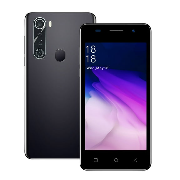LHNFT Hot Note 3G Android Smartphones with Headset, 5" HD Full-Screen Phones, 1GB RAM + 16G ROM, Dual Sim Unlocked Cell Phones, Triple Card Slots, 1500mAh Battery, Face Unlock on Clearance (Black)