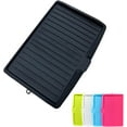 thumbnail image 1 of LHNFT Kitchen Plastic Draining Board, Large Dish Tray, Dish Draining Rack, Dish Drain Board Sink Side Drip Sloping Draining Tray, 17.6x12.2 Inch, 1 of 4