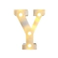 thumbnail image 1 of LHNFT Led Marquee Letters, 26 Alphabet Light Up Letters, Small Led Letter Lights, Battery Powered Lighted Letter for Party, Table, Birthday Decor Home Decor, 1 of 6