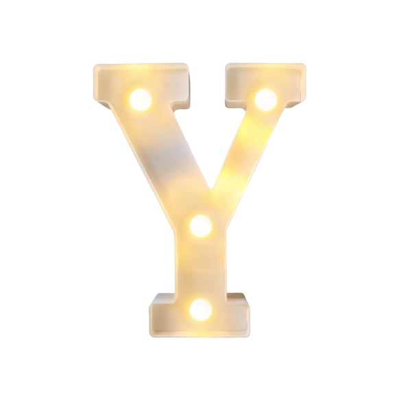 LHNFT Led Marquee Letters, 26 Alphabet Light Up Letters, Small Led Letter Lights, Battery Powered Lighted Letter for Party, Table, Birthday Decor Home Decor