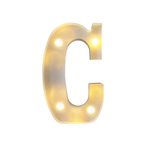 LHNFT Led Marquee Letters, 26 Alphabet Light Up Letters, Small Led Letter Lights, Battery Powered Lighted Letter for Party, Table, Birthday Decor Home Decor