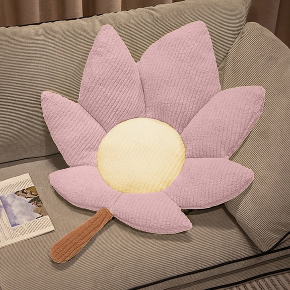 LHNFT Maple Leaf Outdoor Chair Cushions, Patio Chair Cushions, Tufted Memory Foam Seat Cushion Chair Pads, Water-Resistant Olefin Chair Seat Cushion Non-Slip Backing, Office Supplies, 17.74" x 17.74"