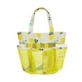 thumbnail image 1 of LHNFT Mesh Shower Caddy Bag - Mesh Shower Basket for College Dorm Room Essentials, Portable and Light Quick Dry Bath Organizer for Travel Camp Gym (Yellow), 1 of 9