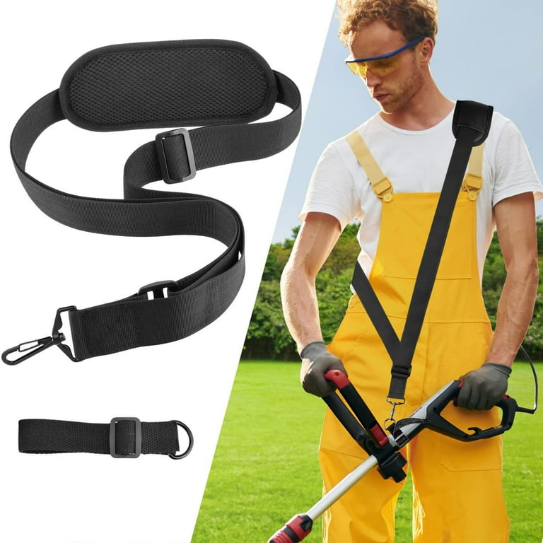 LHNFT Mower Shoulder Strap, Weed Wacker Strap, Adjustable