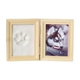 thumbnail image 1 of LHNFT Pet Paw Print Photo Frame Kit - Pet Paw Print Impression Kit with Clay Imprint Kit, Memorial Pawprint Kit for Dogs Cats, Personalized Gift Keepsake for Pet Lovers, 1 of 9