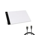 thumbnail image 1 of LHNFT Portable A5 LED Copy Board Light Tracing Box, Ultra-Thin Adjustable USB Power LED Table Trace Light Pad for Tattoo Drawing, Streaming, Sketching, Animation, Stenciling, 1 of 7