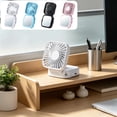thumbnail image 1 of LHNFT Portable Handheld Fan,USB Rechargeable Mini Fan for Travel,Outdoor & Office,with Charging Cable, 1 of 6