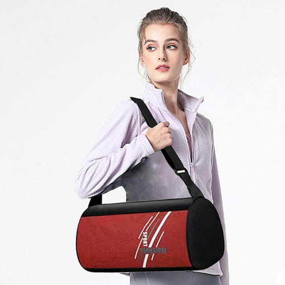 LHNFT Small Gym Bag for Women, Waterproof Workout Bag Mini Duffle Bag Womens Spotrs Gym Bags Small Travel Duffel Bag with Wet Pocket Carry on Weekender Bags for Dance Swimming,Gym,Yoga