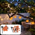 thumbnail image 1 of LHNFT Solar Powered Simulated Orange String Lights Outdoor Courtyard Waterproof Decorative Ambient Lights Festival Decorations And Scenery Lights, 1 of 7