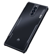 LHNUNP Case for Red Magic 11 Pro, Slim Shockproof Hard PC Cover with Camera Protection, Anti-Scratch Protective Case, Black