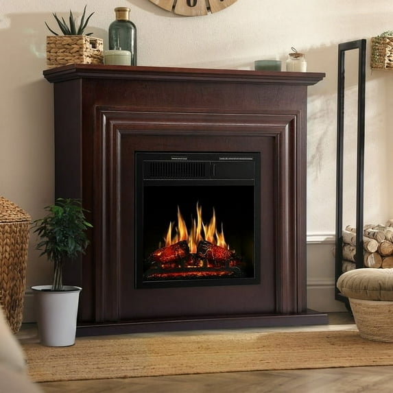 Electactic 36’’ x 30’’ Free Standing 1500W Electric Indoor Fireplace