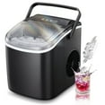 LHRIVER Countertop Ice Maker, SelfCleaning Portable Ice Maker Machine