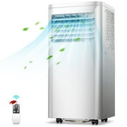 LHRIVER 10000 BTU 3 in 1 portable ac air Conditioner, Remote Control, Cools 350sq. ft, Quiet Operation,24H Timer, 2 Fan Speed