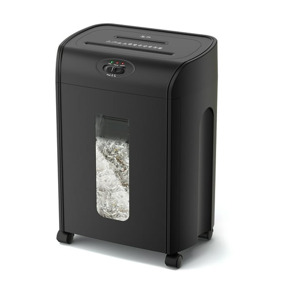 LHSHID 15-Sheet Cross Cut Paper Shredder,4.76 Gallons Heavy Duty Paper/CD/Card Ultra Quitet Shredder for Home and Office