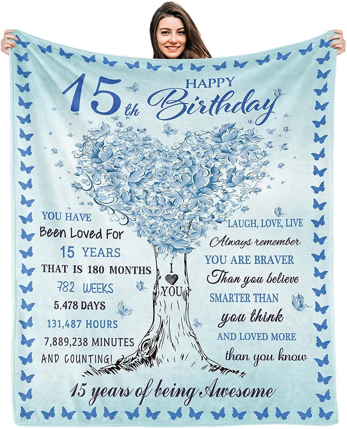 LHSHID 15 Year Old Girl Gifts for Birthday Quinceanera Gifts for 15th ...