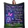 thumbnail image 1 of LHSHID 15 Year Old Girl Gifts Quinceanera Gifts Gifts for 15 Year Old Girls for 15 Year Old Girls 15 Year Old Girl Gift Ideas 15th Birthday Decorations for GirlsBlanket 60x80in, 1 of 6