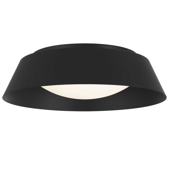 LHSHID 15 inch Black LED Flush Mount