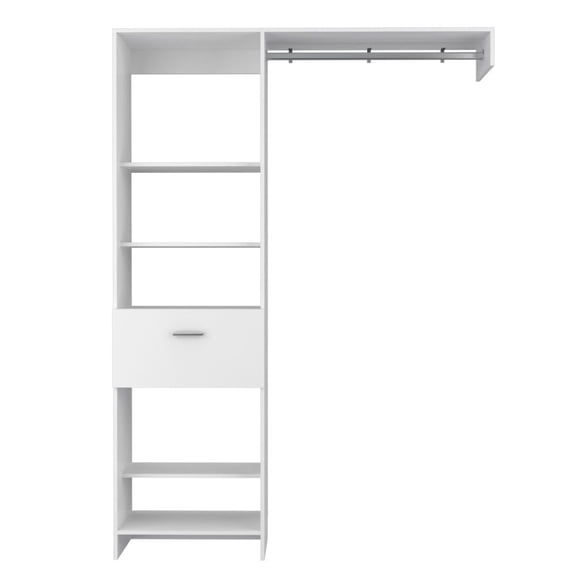 LHSHID 150 Closet System British,Bedroom,White